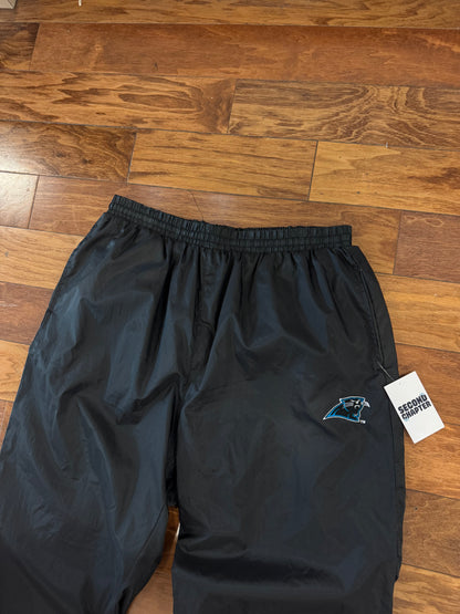90s Carolina Panthers Game Day Black Essential Track Pants (XL)