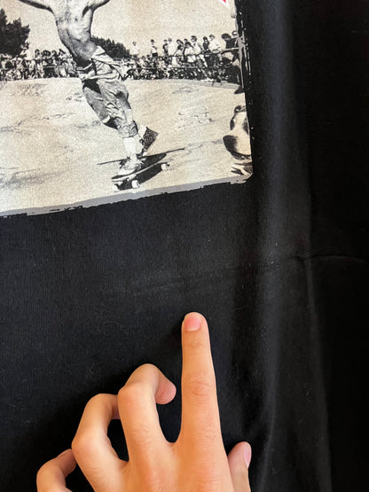 2000s Thrasher Jake Dish Portrait Black Tee (XL)