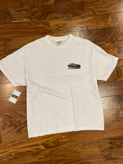 00s Ford Mustang Cobra White Tee (XL)