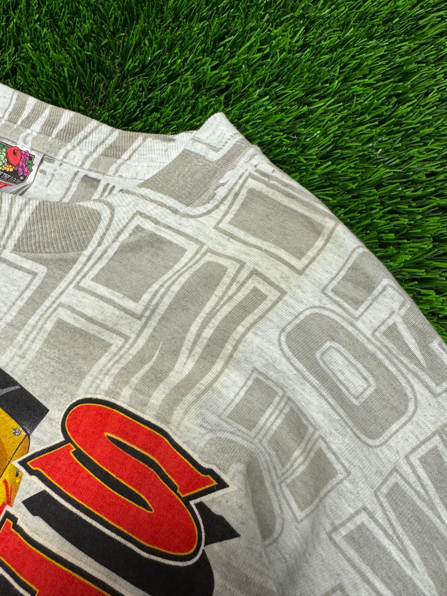 90s Nascar Sterling Marlin Kodak Film AOP Tee (XL)