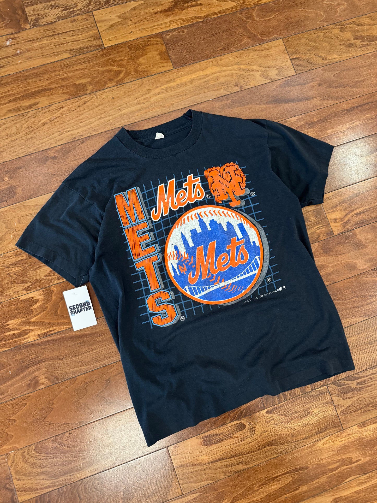 1991 New York Mets Graphic MLB Tee (L)