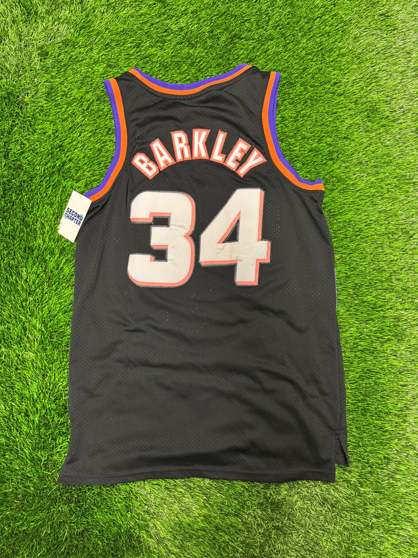 Phoenix Suns Charles Barkley #34 Adidas Hardwood Classics NBA Jersey (M)