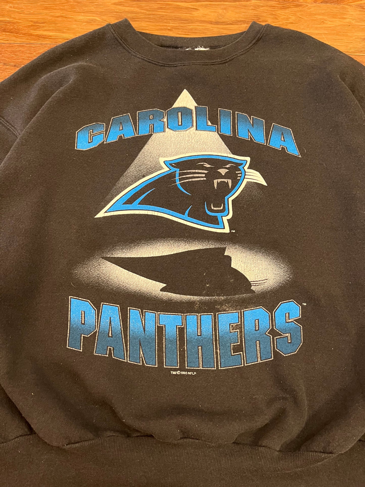 1993 Carolina Panthers Starter Shadow Crewneck (XL)