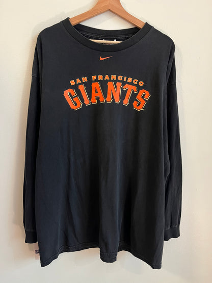 00s San Francisco Giants Nike MLB Long Sleeve Shirt (XL)
