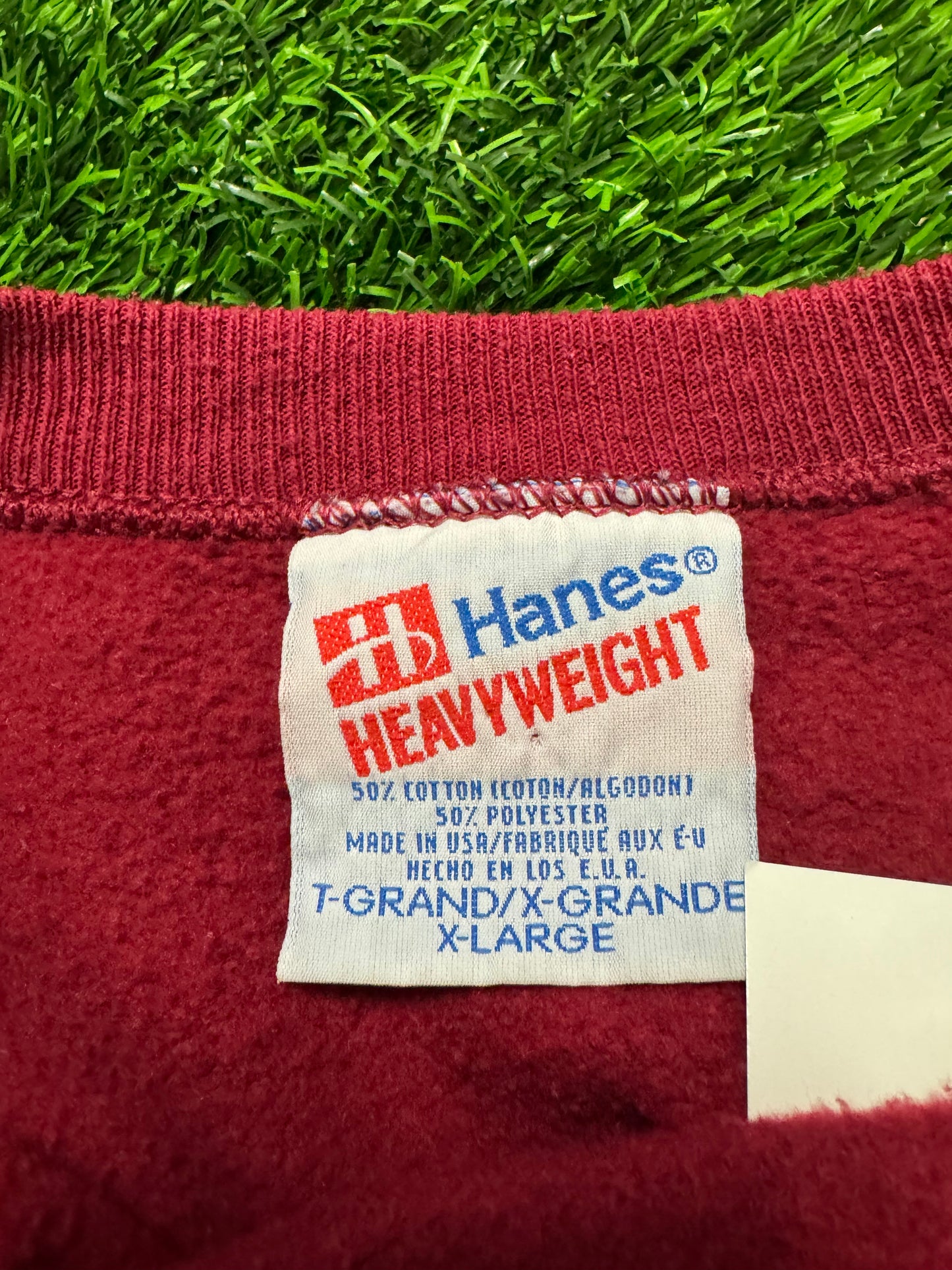 90s Disney Goofy Character Bleach Spot Crewneck (XL)