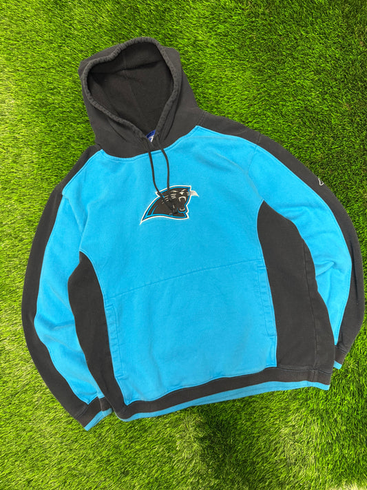 00s Carolina Panthers Reebok Two Tone Hoodie (M)