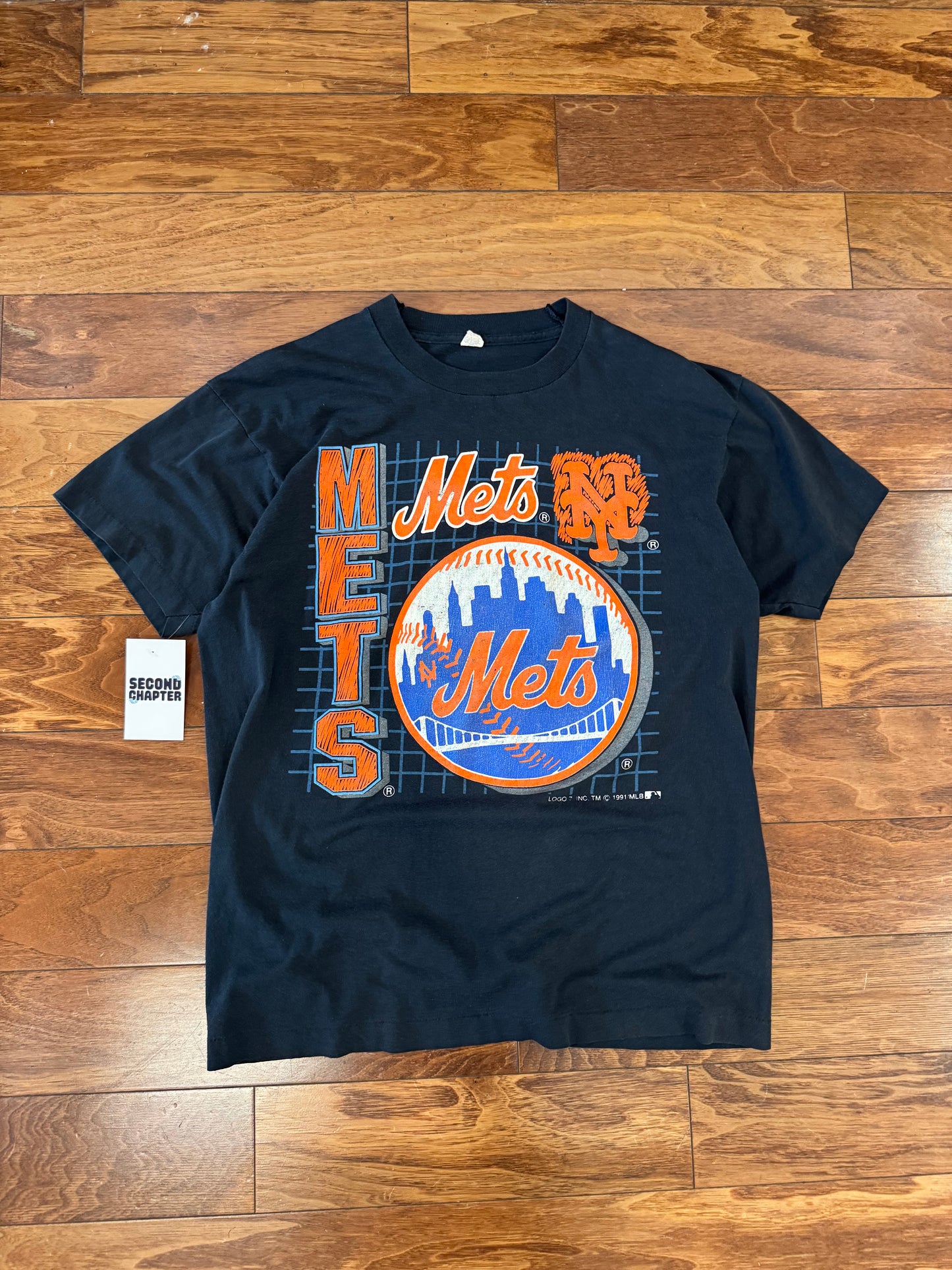 1991 New York Mets Graphic MLB Tee (L)
