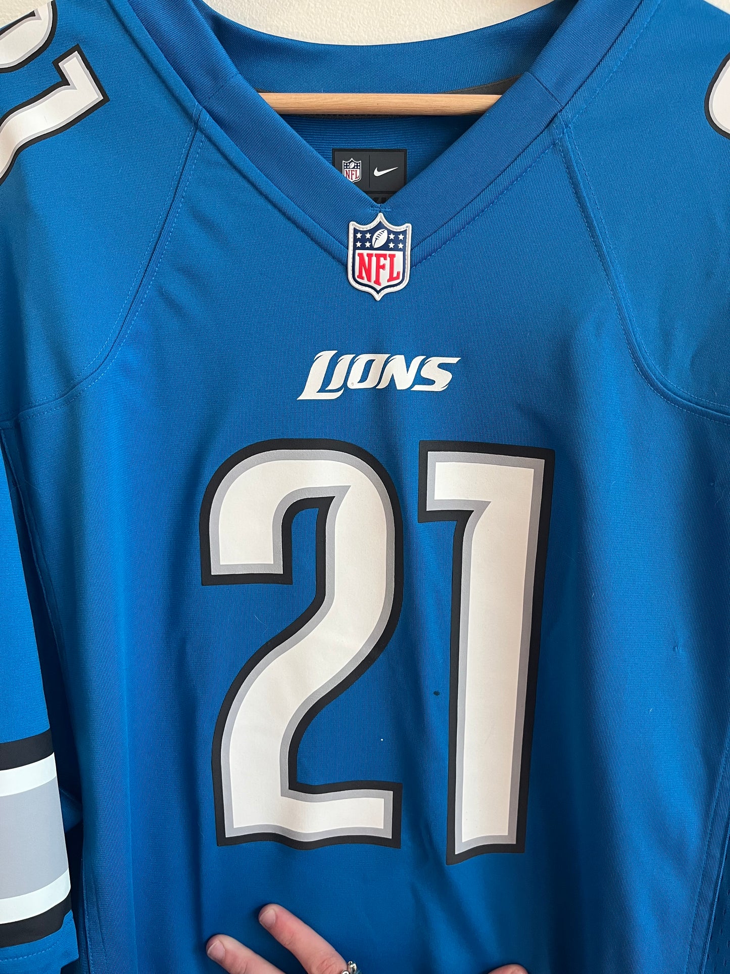 2012 Detroit Lions Reggie Bush Nike Jersey (XXL)