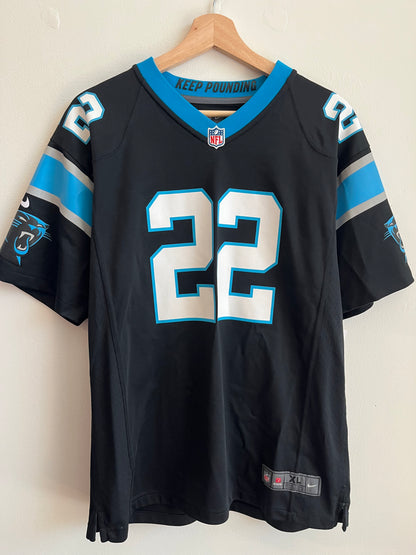 2017 Carolina Panthers Christian McCaffery Nike Jersey (Youth XL)