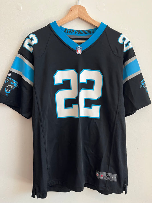 2017 Carolina Panthers Christian McCaffery Nike Jersey (Youth XL)