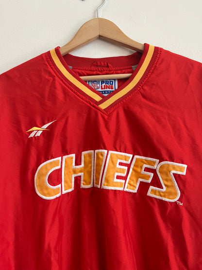 90s Kansas City Chiefs Vintage Reebok Windbreaker (XL)