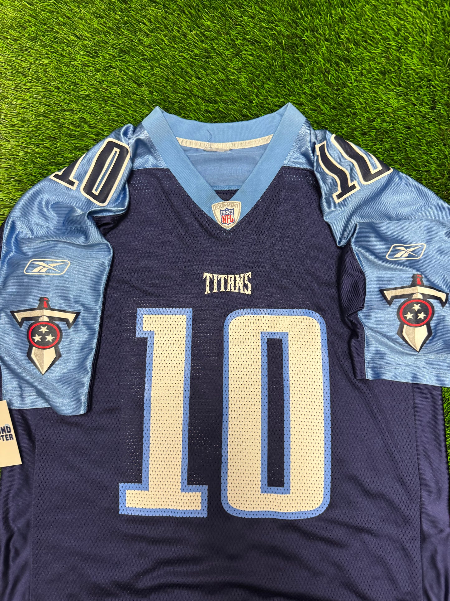 Tennessee Titans Vince Young #10 Reebok Jersey (L)