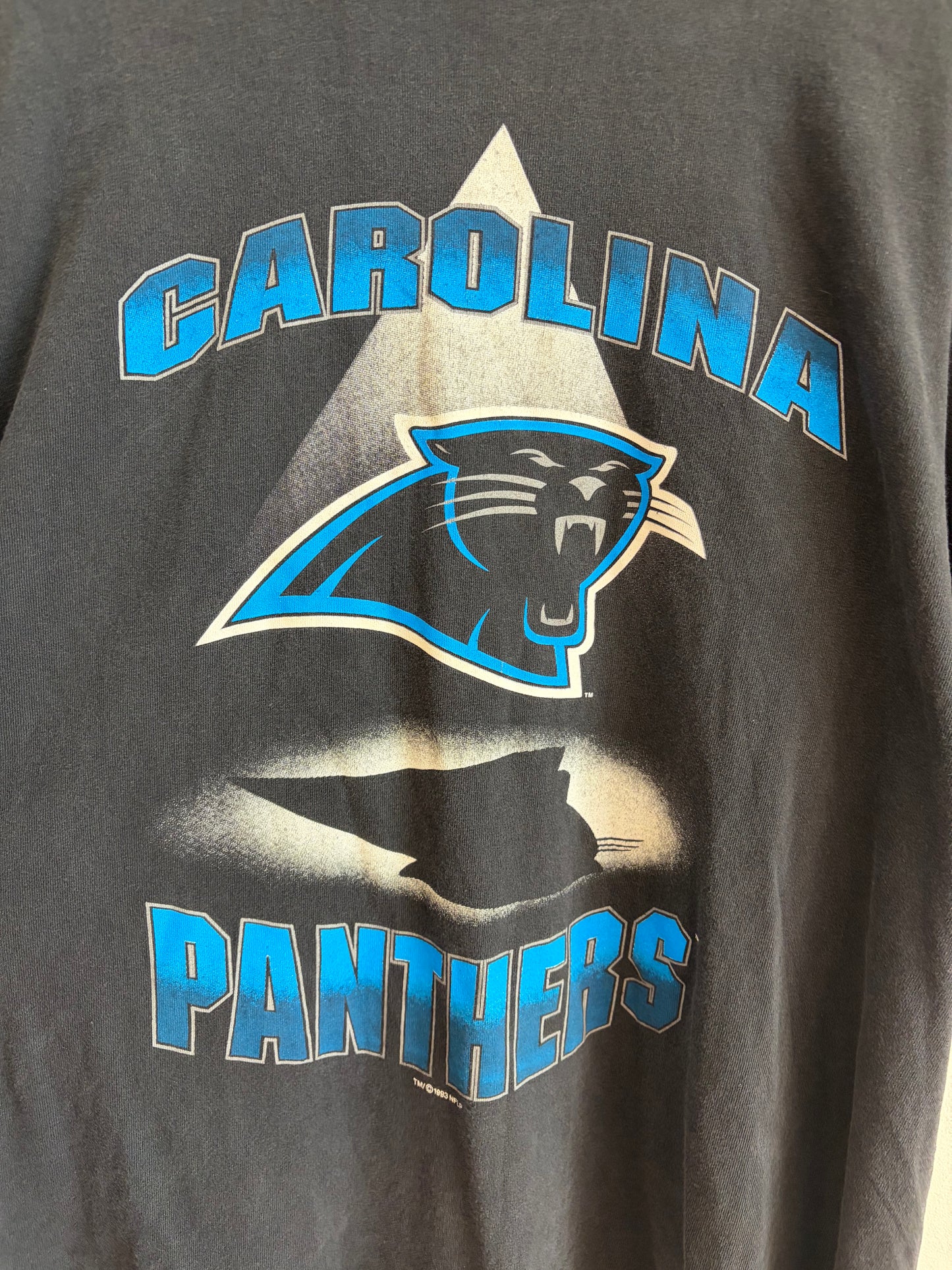 1993 Carolina Panthers Faded Starter Shadow Tee (L)