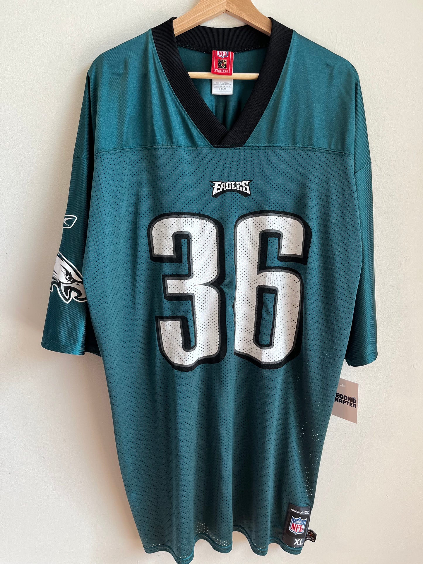 00s Philadelphia Eagles Brain Westbrook NFL Players Jersey (XL)