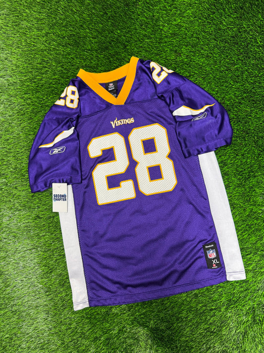 Minnesota Vikings Adrian Peterson #28 Reebok Jersey (Youth XL)