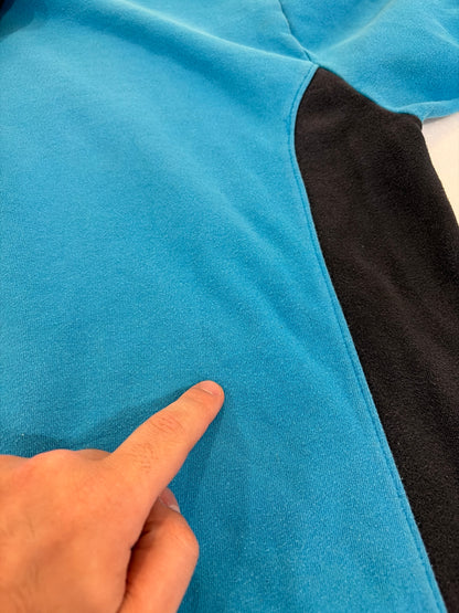 00s Carolina Panthers Two Tone NFL Reebok Hoodie (L)