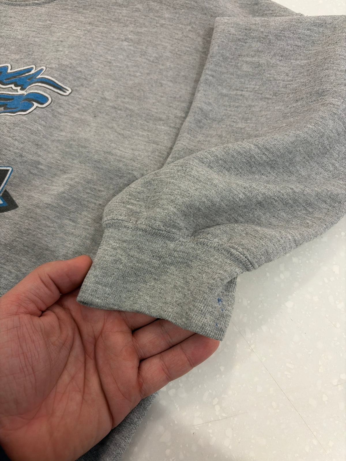 2003 Carolina Panthers NFC Champions Cat Scratch Crewneck (L)