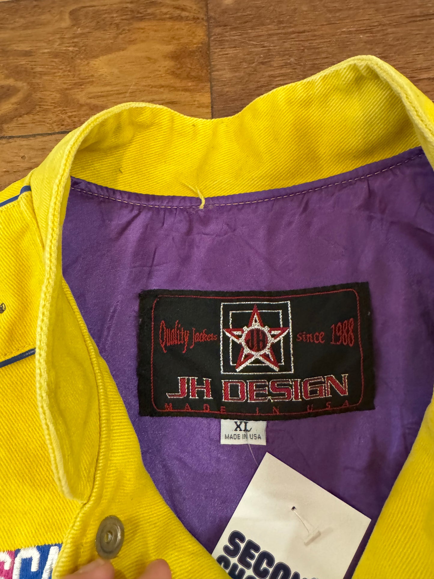 90s M&M's Racing Jeff Hamilton Nascar Jacket (XL)