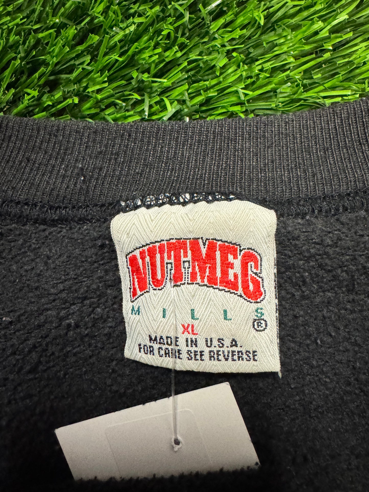 90s San Jose Sharks Vintage Nutmeg Black NHL Crewneck (XL)