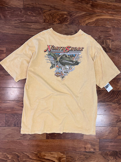 2006 Harley Davidson Yellow Georgia Tee (XXL)