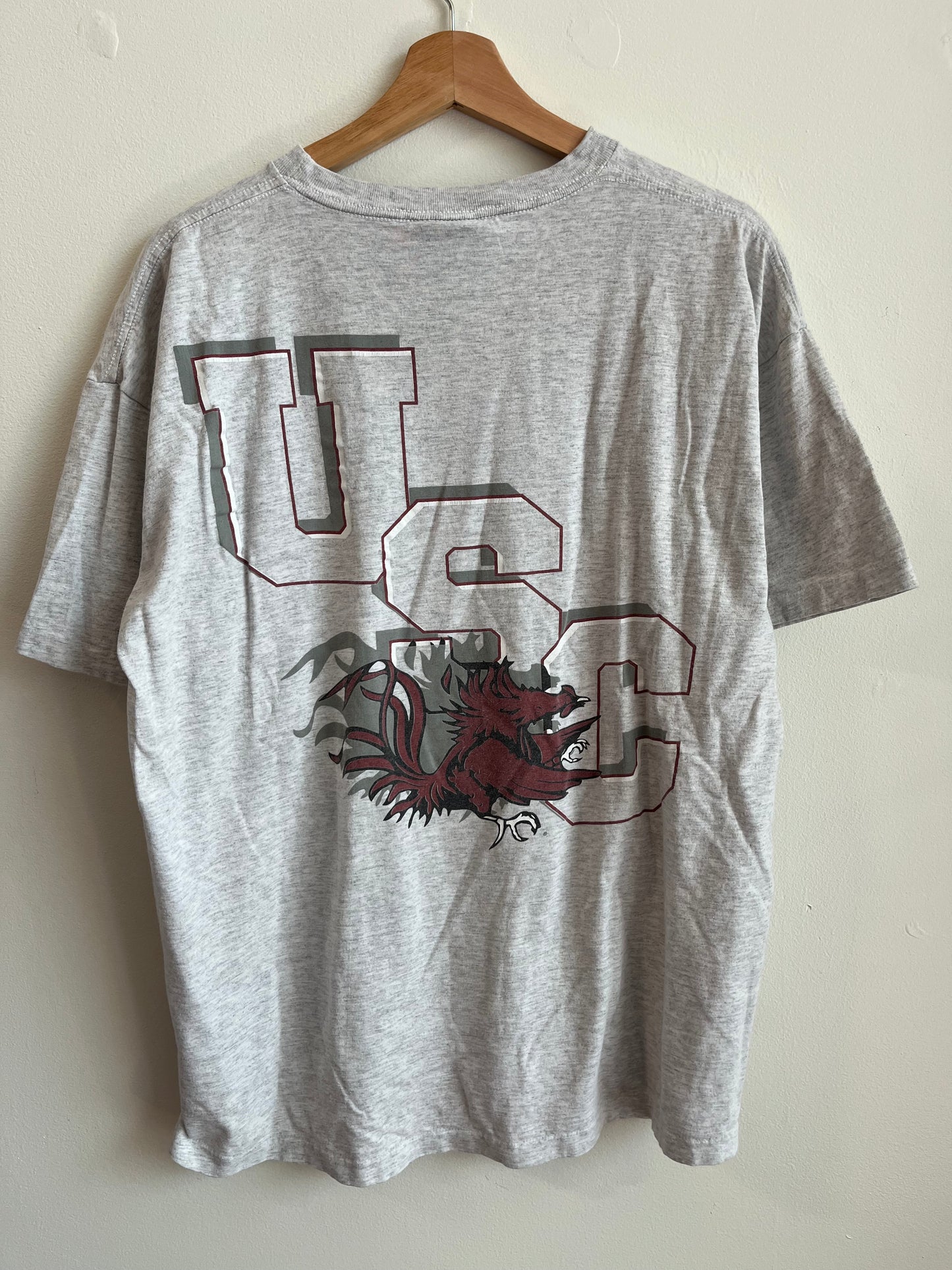 90s USC Gamecocks Pure Magic Grey Tee (XL)