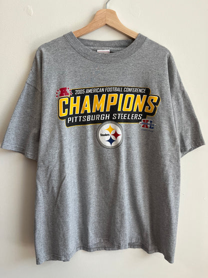 2005 Pittsburgh Steelers AFC Tee (XL)