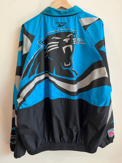 90s Carolina Panthers Pro Line Reebok AOP Rare Windbreaker (XL)