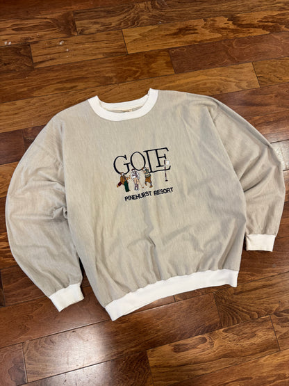80s Pinehurst Resort Golf Windbreaker (L)