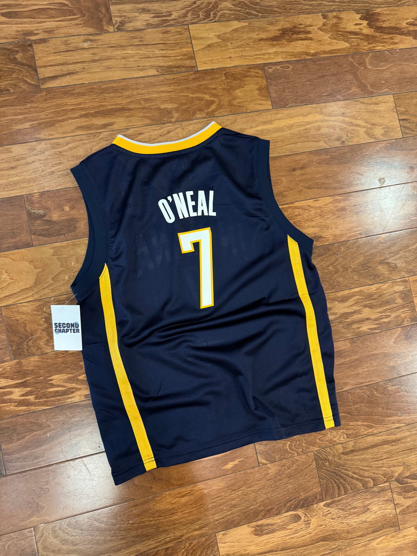 00s Indiana Pacers Jermaine O'Neal NBA Jersey (Youth L)