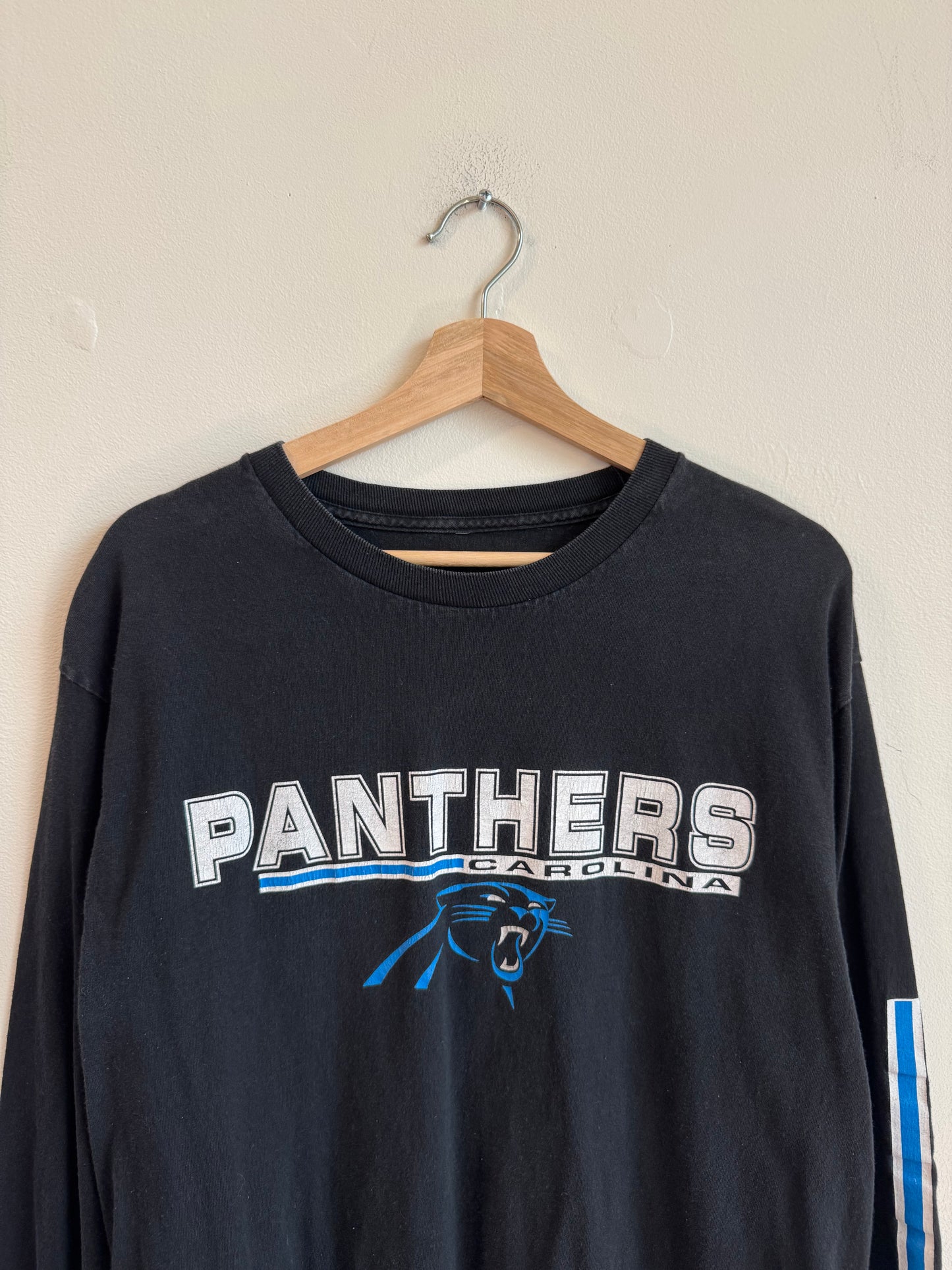 2010s Carolina Panthers Black Long Sleeve (M)