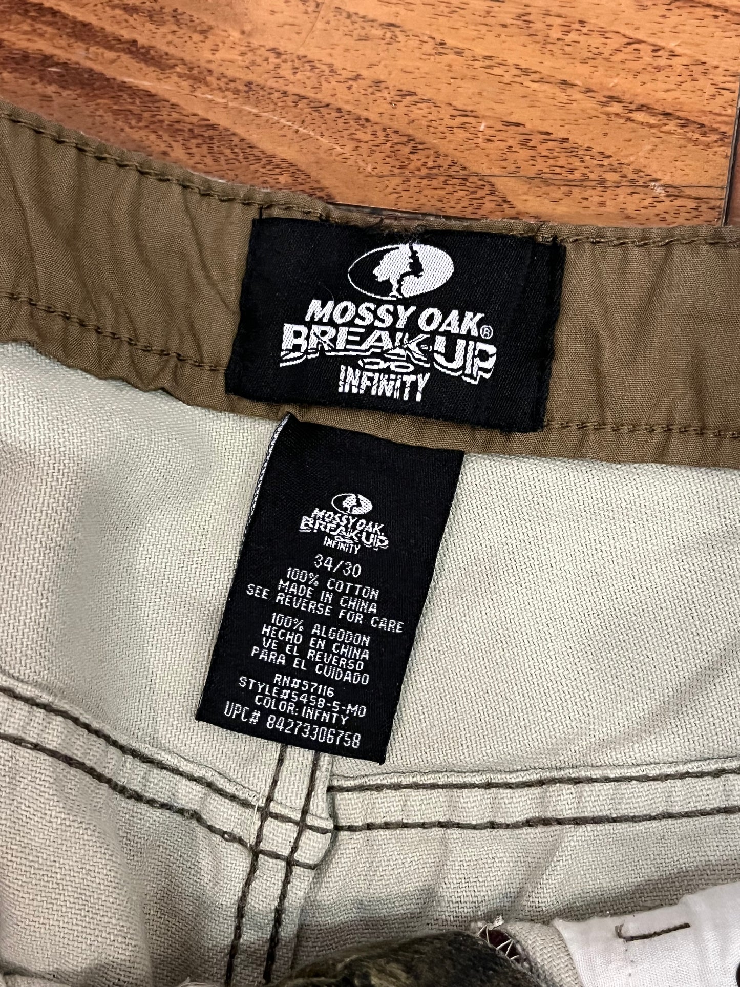 00s Camo Mossy Oak Break Up Pants (34 x 30)