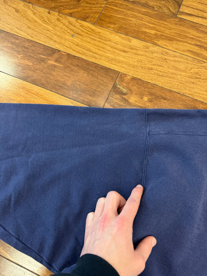 90s Nike Navy Essential Swoosh Crewneck (XL)
