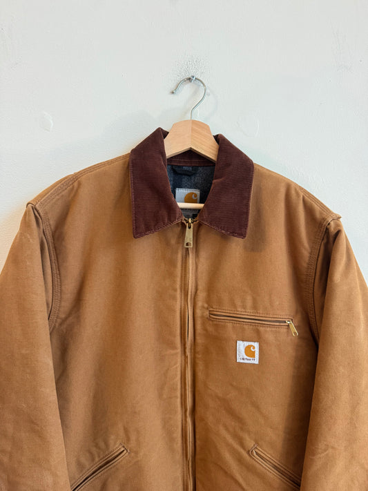 2018 Carhartt Tan Detriot Essential Jacket (M)