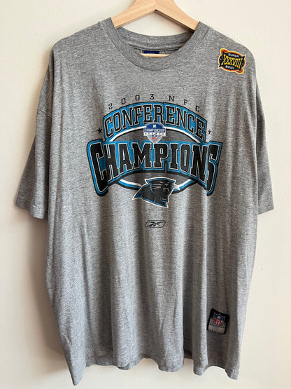 2003 Carolina Panthers NFC Conference Champions Tee (XL)
