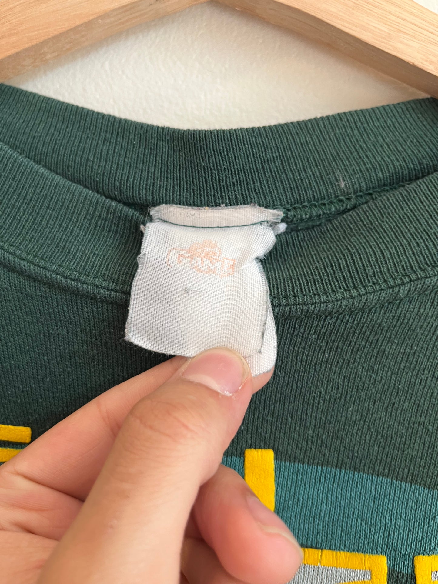 1996 Green Bay Packers Vintage Big Spell Out Crewneck (M)