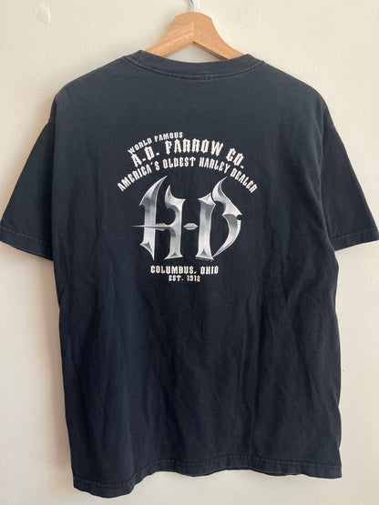 2004 Harley Davidson Chains Graphic Tee (L)