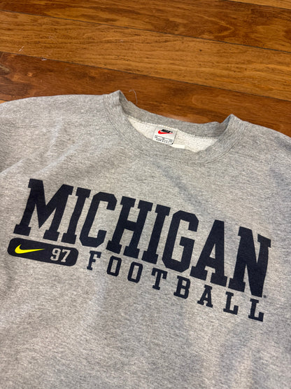 1997 Michigan Football Nike Crewneck (XL)