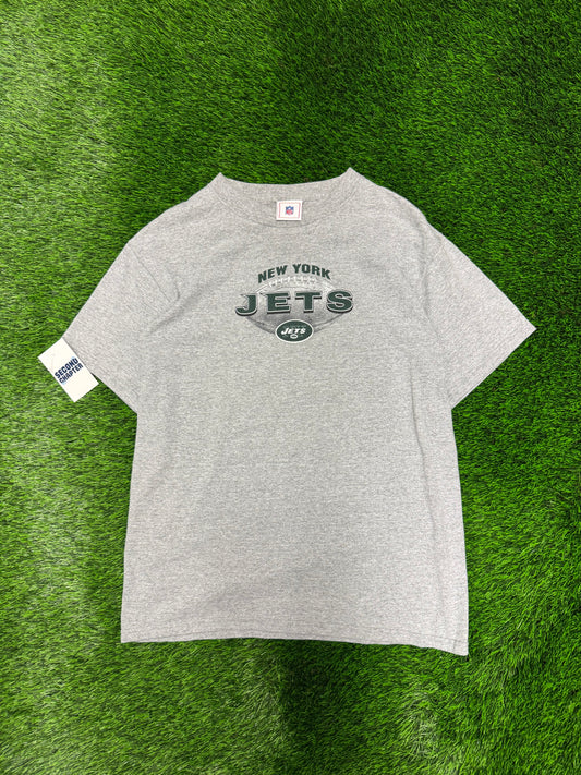 00s NY Jets Grey Essentials Tee (L)
