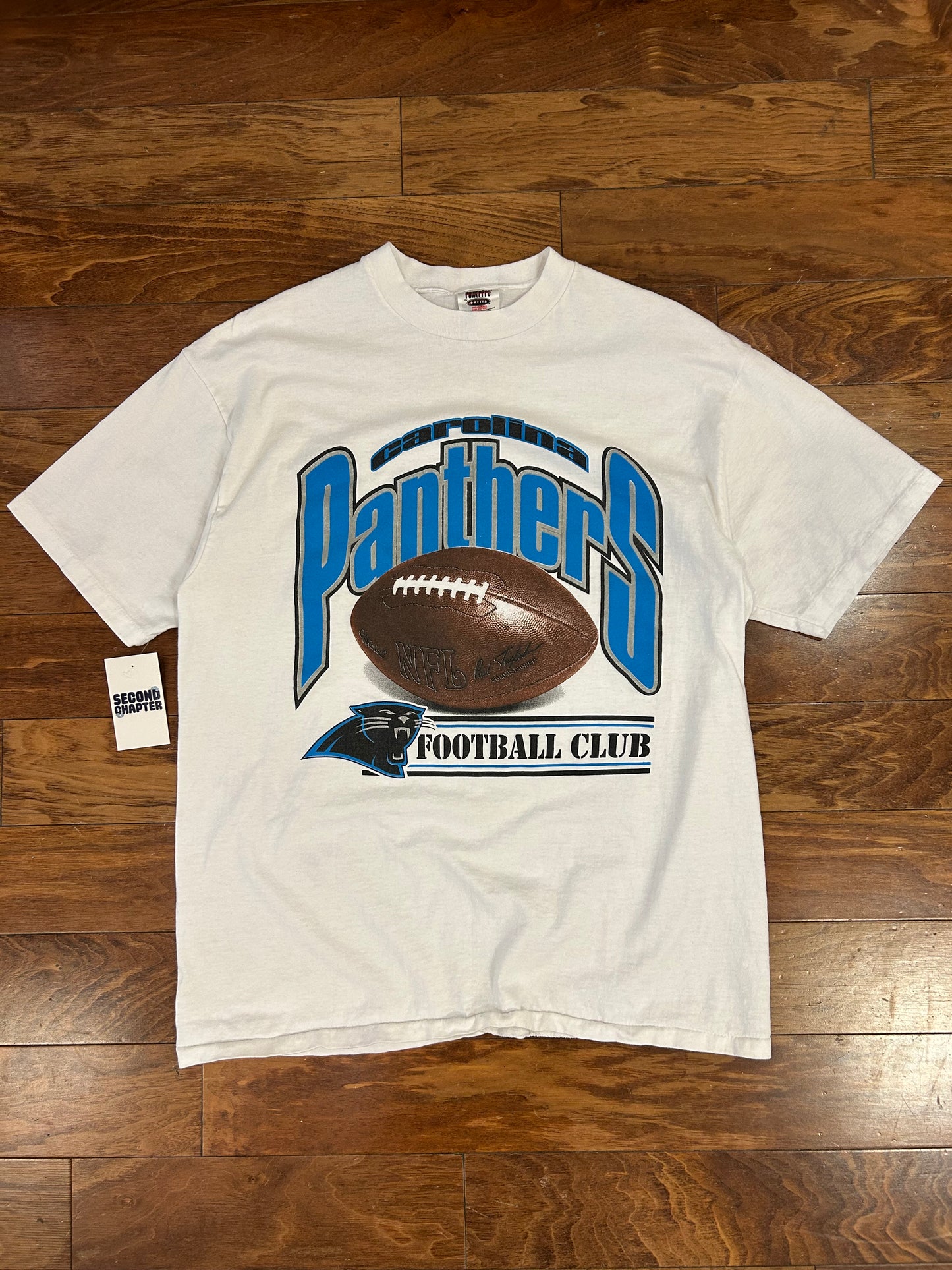 90s Carolina Panthers Football Club Tee (XL)