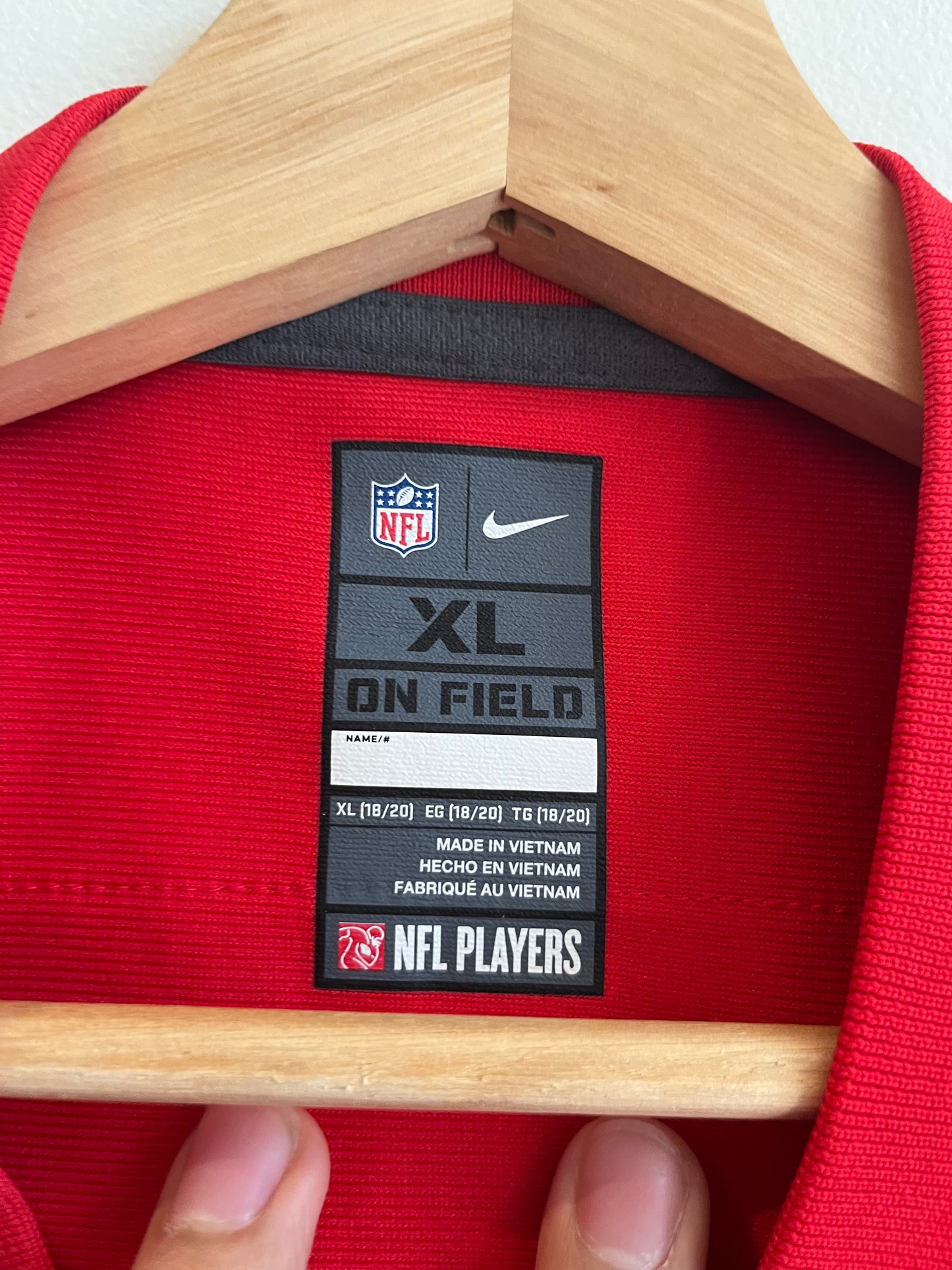 2020 Kansas City Chiefs Patrick Mahomes Nike Jersey (Youth XL)