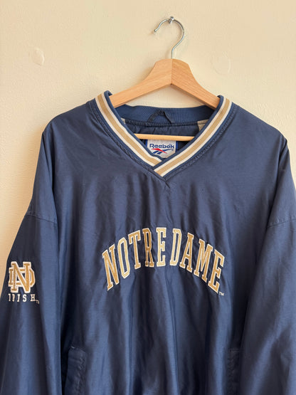 90s Notre Dame University Reebok Windbreaker (XXL)