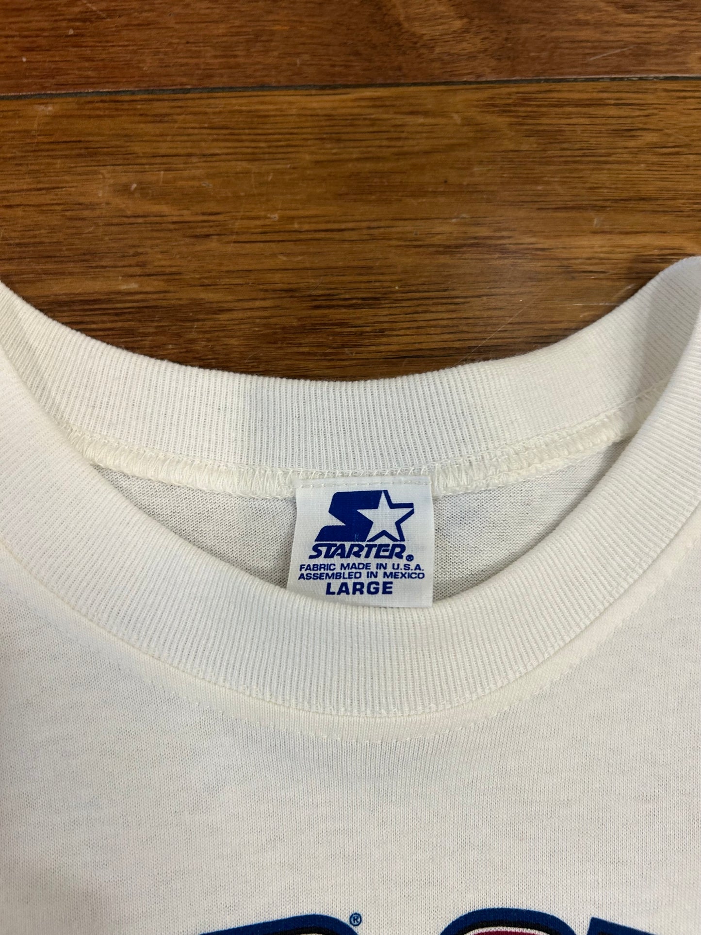 1996 Colorado Avalanche Stanley Cup Champions Deadstock Vintage Starter NHL Tee (L)