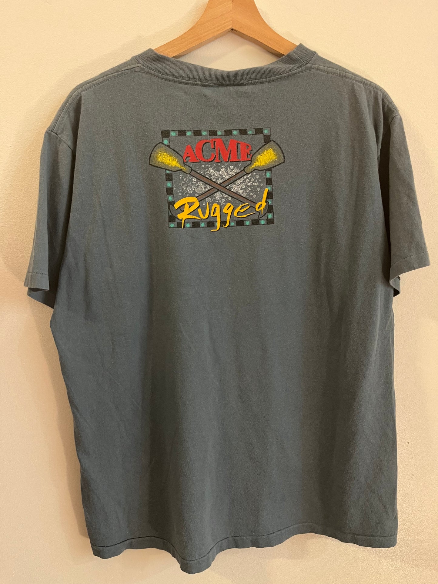 1994 Looney Tunes Bugs and Taz Rafting Tee (L)