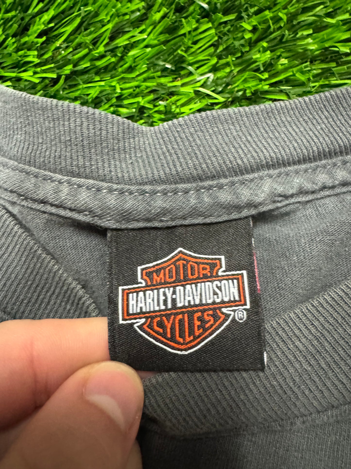 2012 Harley Davidson Charcoal Long Sleeve Tee (XL)