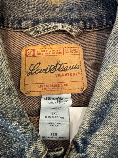 2006 Levi Strauss Faded Jean Jacket (XL)