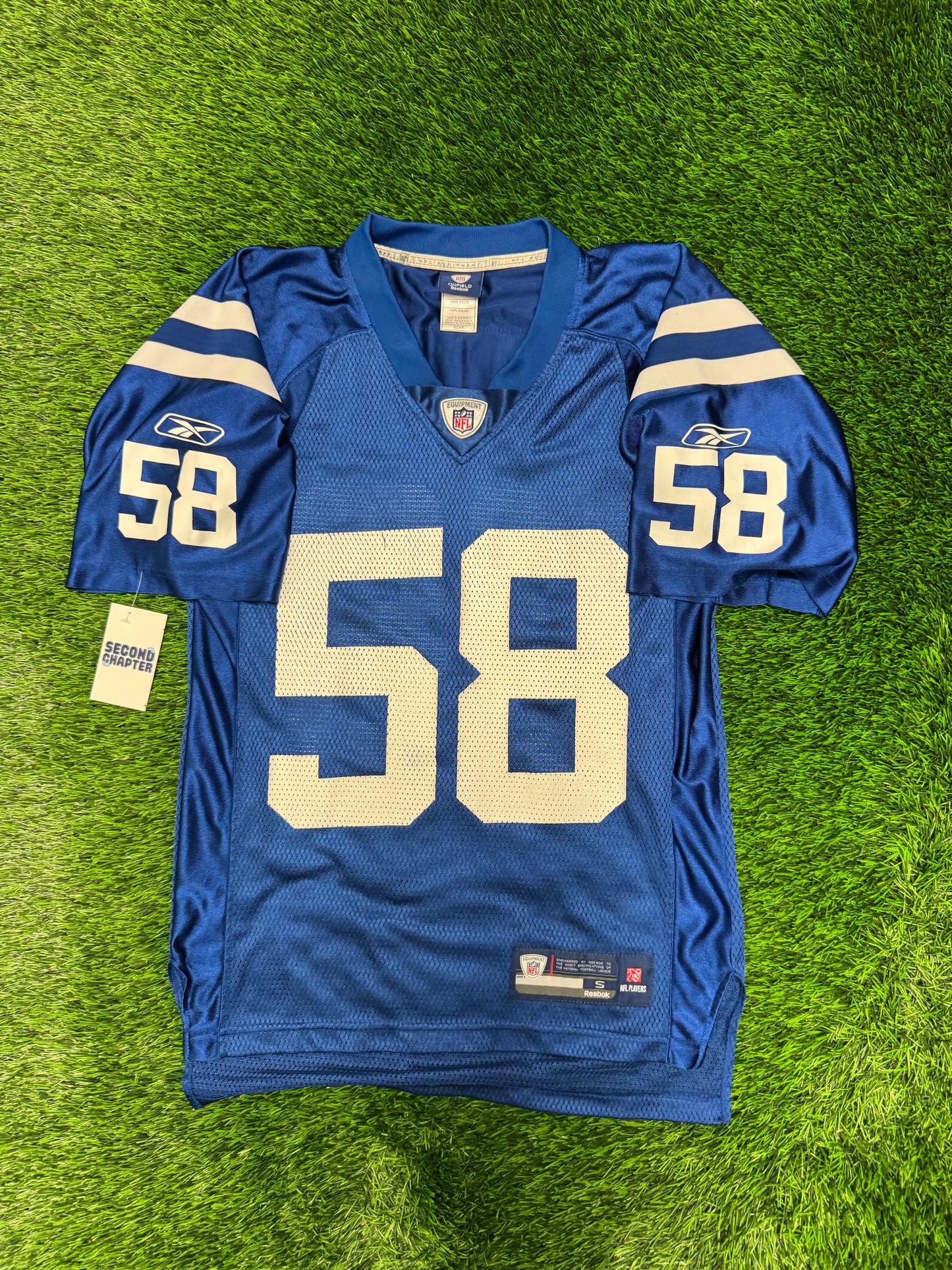 Indianapolis Colts Gary Brackett #58 Reebok Jersey (S)