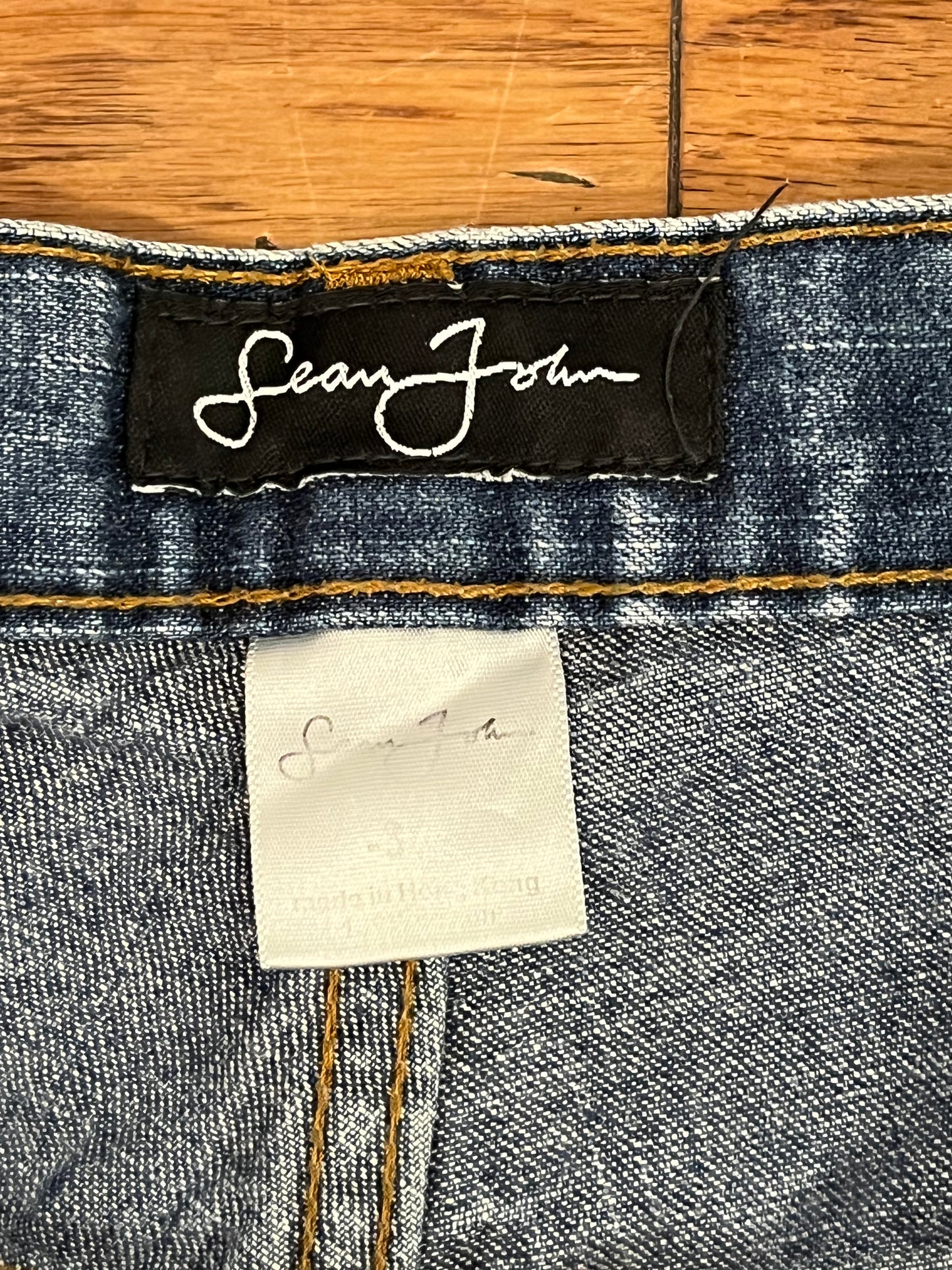 00s Sean John Baggy Double Knee Jeans (36x32)