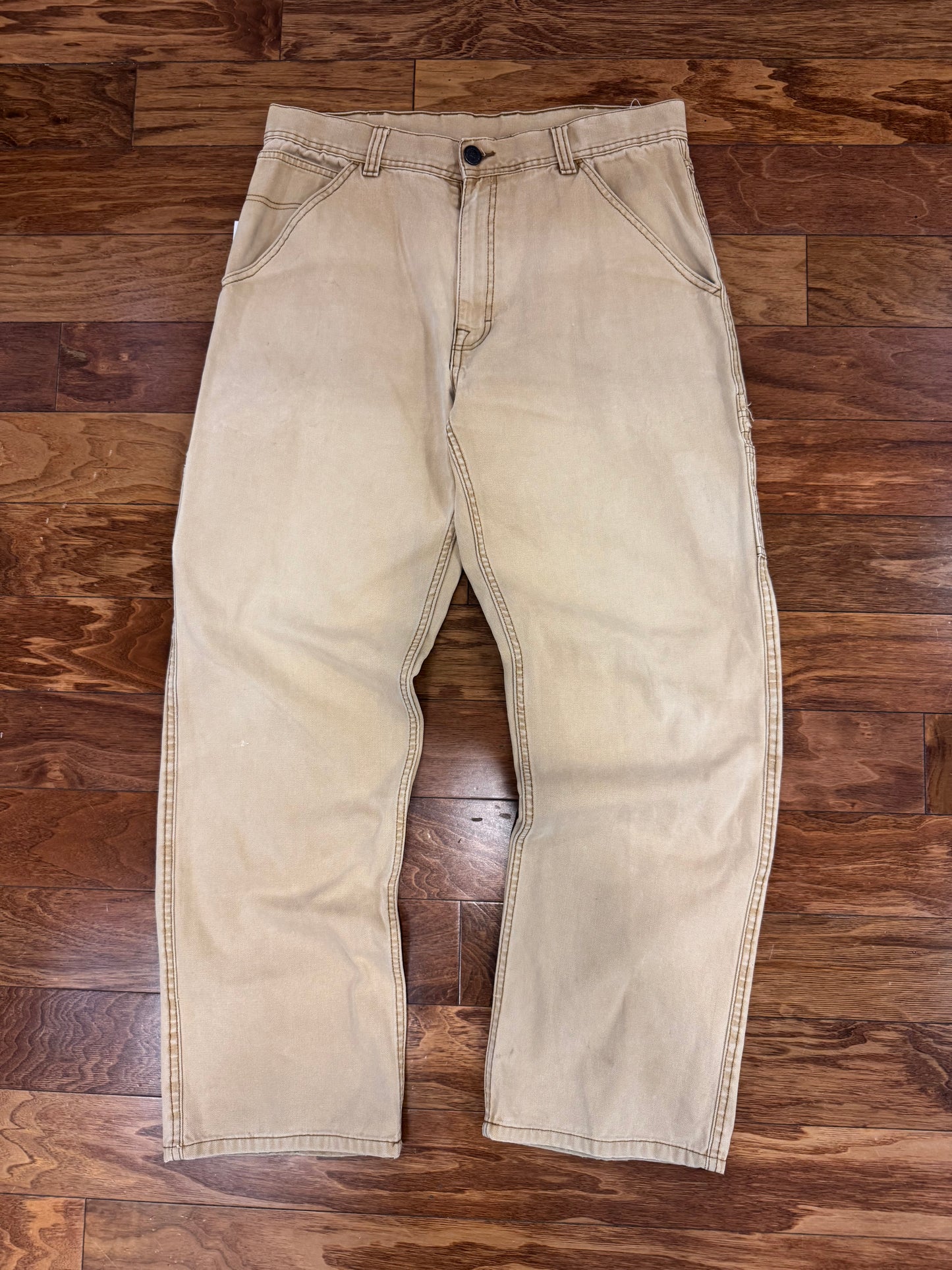 00s Arizona Faded Tan Carpenter Pants (36 x 32)