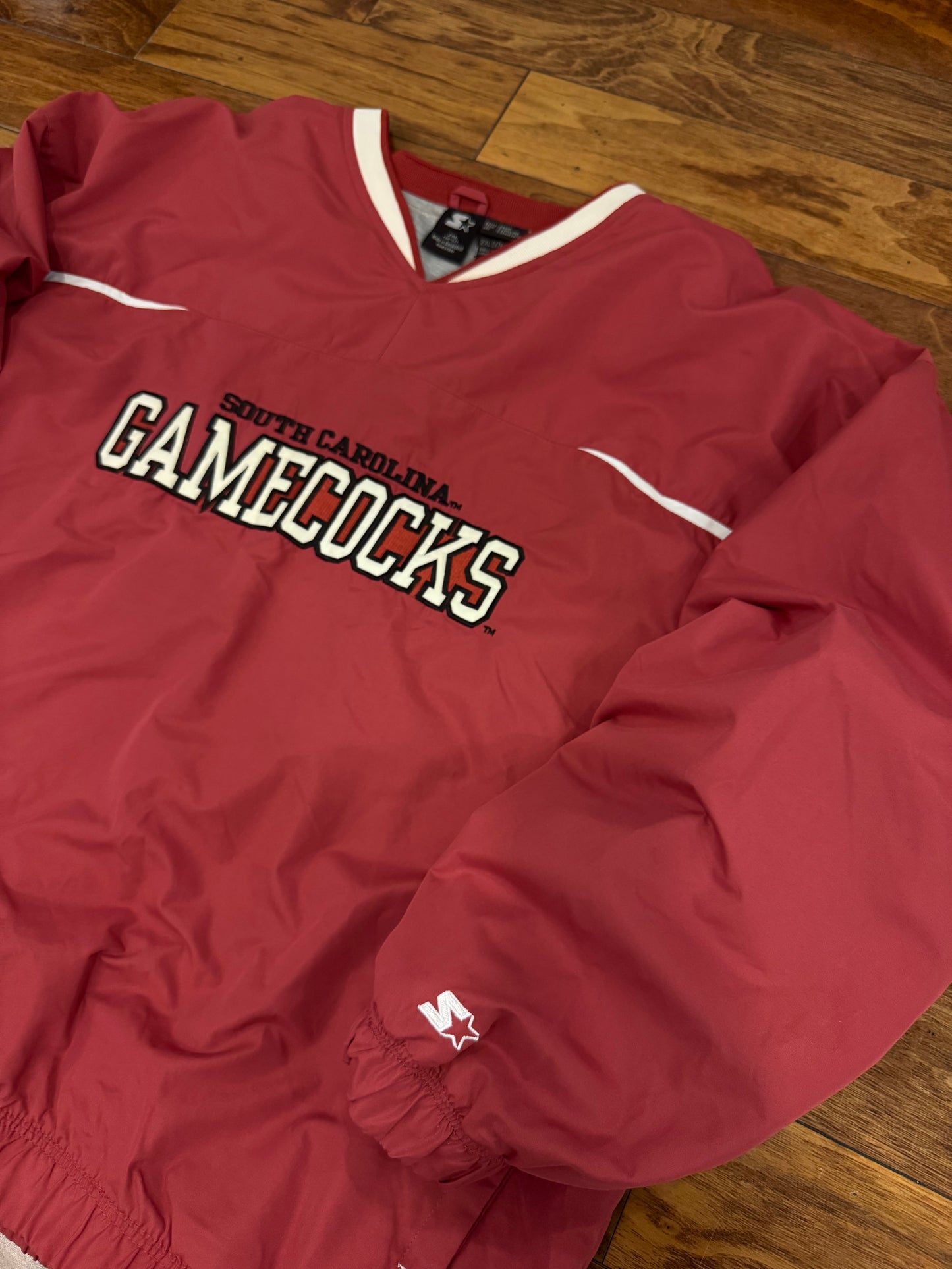 00s USC Gamecocks Starter Embroidered Windbreaker (XXL)