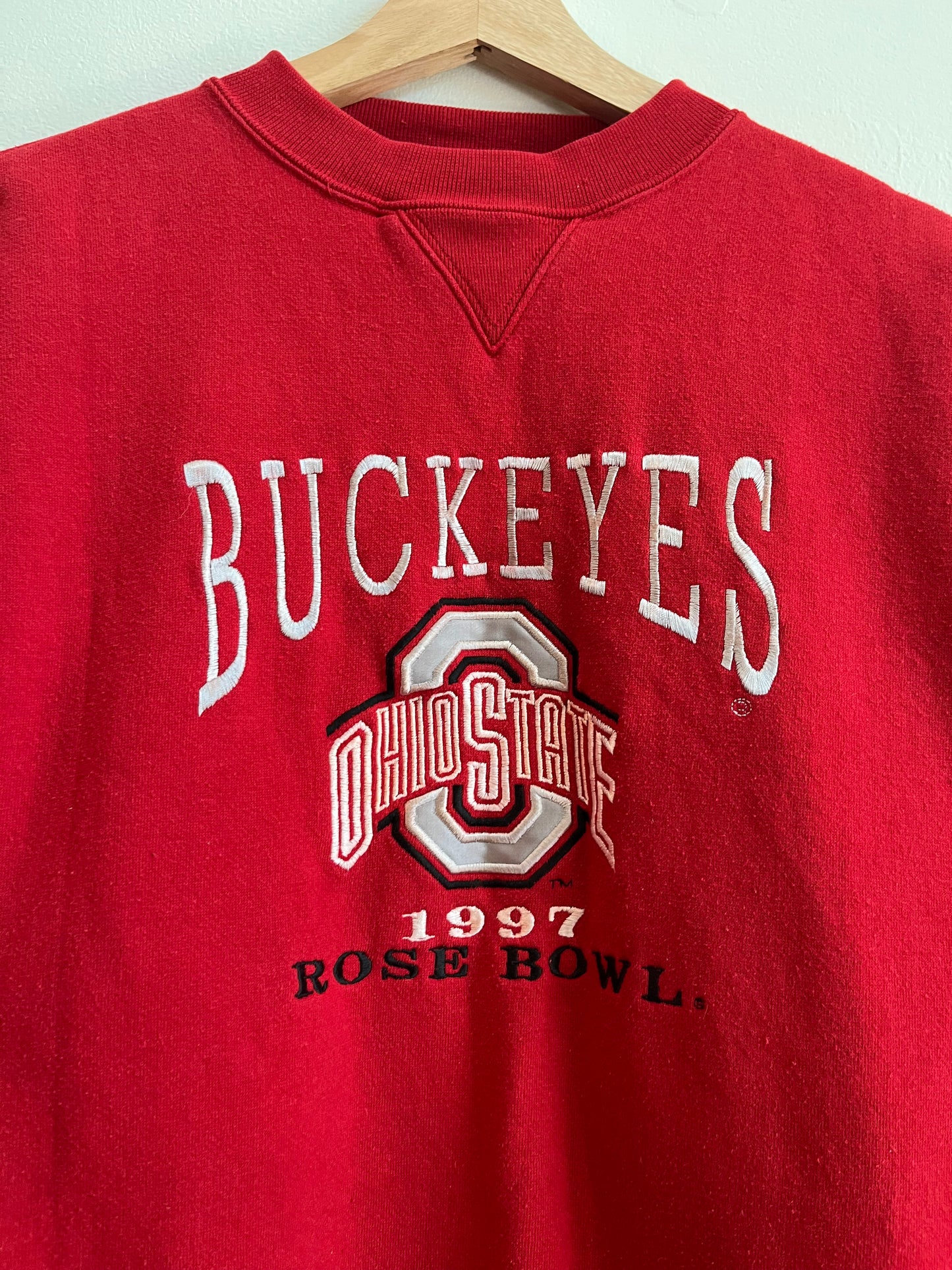 1997 Ohio State Midwest Embroidered Crewneck (M)
